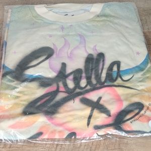 Stella x Taylor Swift Airbrush Heart Clouds LS Tee